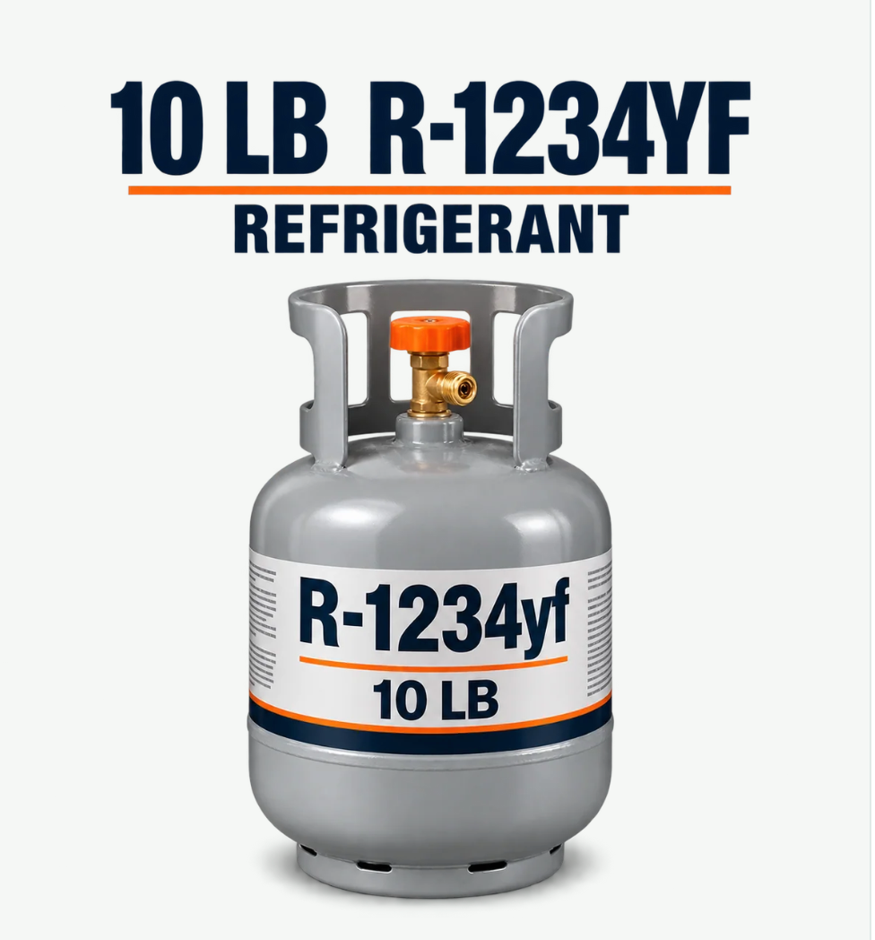 R-1234yf Refrigerant — 10 lb Cylinder
