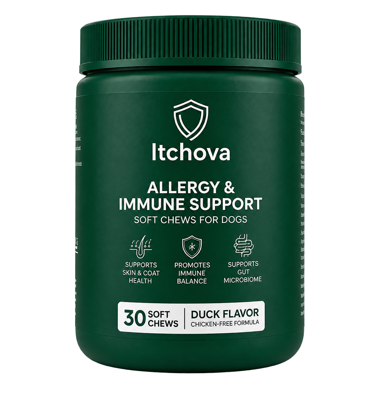 Itchova Allergy and Immune Support soft chews jar